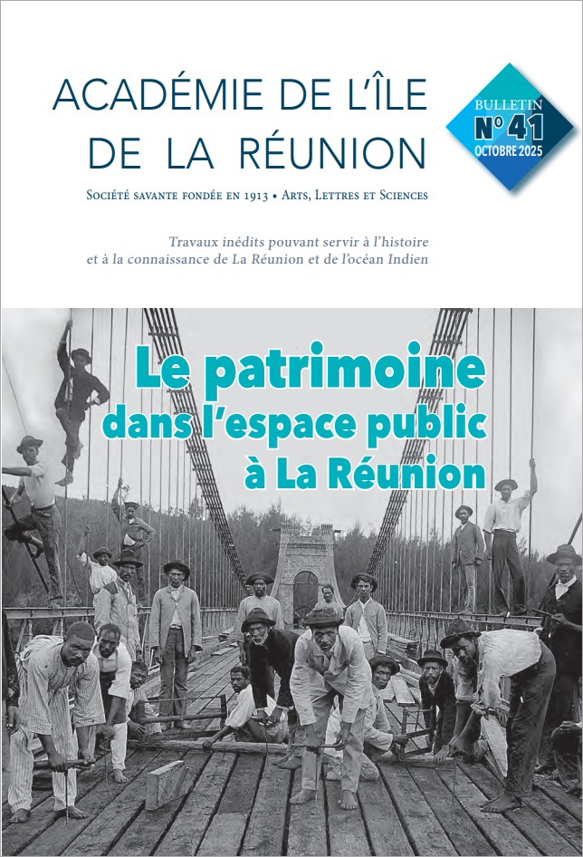 Nouveau Bulletin de l'Académie de l'île de La Réunion (n°41/2025)