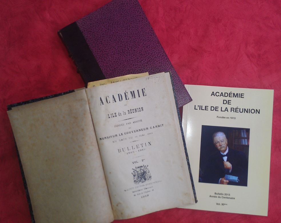 Bulletins de l'Académie de l'île de La Réunion 1913 -2013